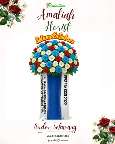 Standing Flower di La Glasshouse Tangerang Selatan